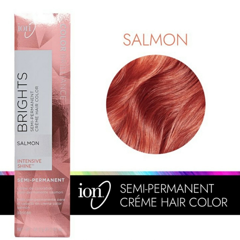 Ion Color Brilliance Hair Color Semi-Permanent Vivid Shade: Salmon NWT